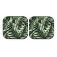 thumbnail image 7 of Fotbe Tropical Palm Leaves1 2-Piece Car Windshield Sun Shade | Sun Blocker for Car Windshield | Foldable Automotive Interior Accessories for Sun Protection-Large, 7 of 7