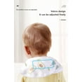 thumbnail image 4 of Seyurigaoka Baby Bib EVA Waterproof Cartoon Pictures Free Adjustment Feeding Tool, 4 of 8