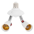 thumbnail image 2 of Portalámparas ajustable E27 Convertidor de adaptador de base de casquillo de bombilla LED (2 cabezales) Sywqhk Para Estrenar, 2 of 7
