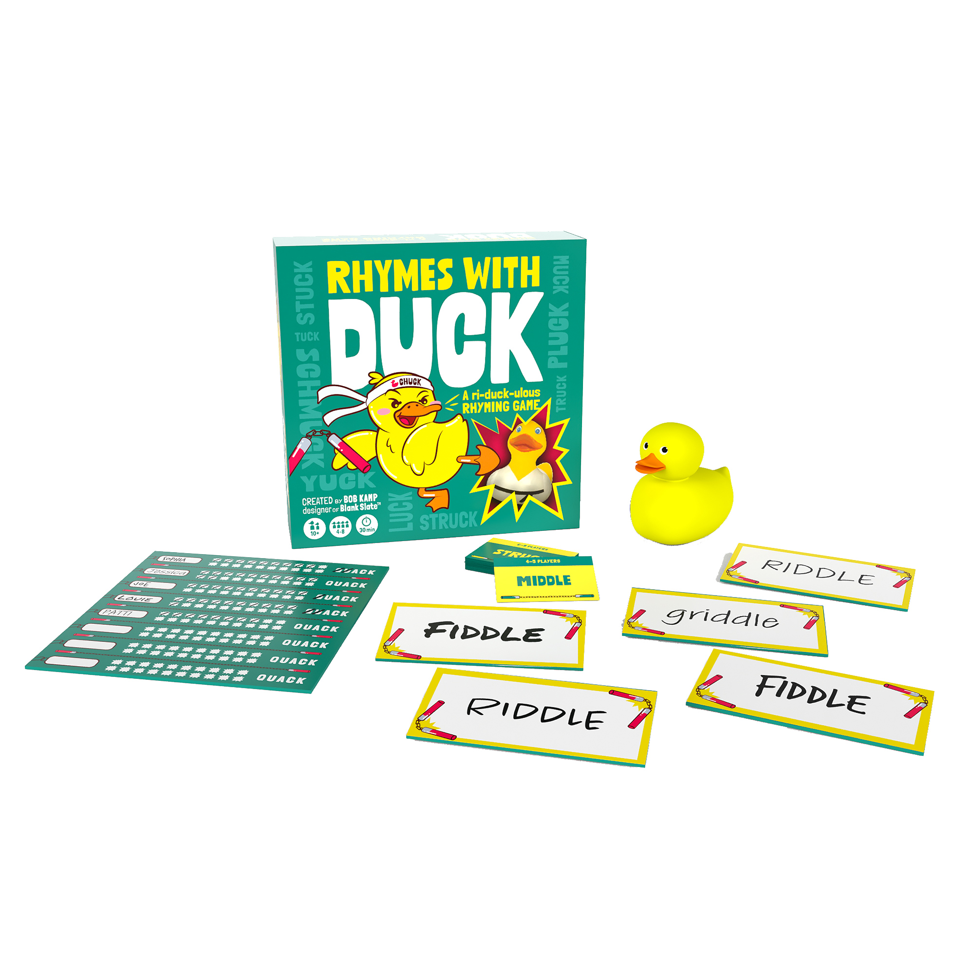 Rhymes with Duck Family Party Game for Ages 10+, from Asmodee
