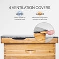 thumbnail image 3 of Complete Beekeeping 30 Frame Beehive Box Kit 10 Medium / 20 Deep Langstroth Hive, 3 of 8