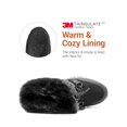 thumbnail image 3 of Botas DREAM PAIRS Hespera Impermeables y Calientes con Cordones Negras, 3 of 7