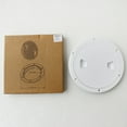 thumbnail image 4 of 4/6/8 Inch Deck Plate Waterproof Inspection Cover Lid Screw Type for Kayak Boat Fishing Rigging, White - 6inch 6寸, 4 of 6