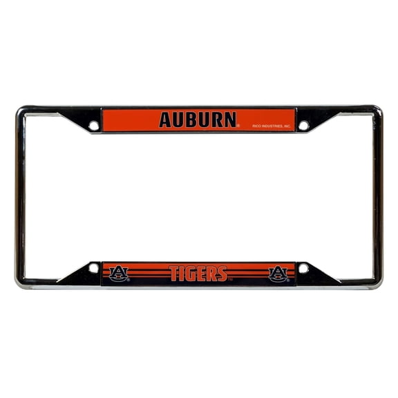 Auburn-Tiger's Chrome EZ View License Plate Frame