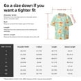 thumbnail image 5 of Disketp Men's Hawaiian Cute Duck Print Shirts Button Down Holiday Beach Shirts-Large, 5 of 5