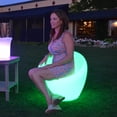 thumbnail image 2 of Main Access Ibiza Weatherproof Chair LED Color Changing Stool with Remote, 2 of 5