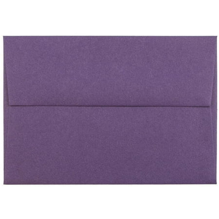 UPC: 0609465305257 | JAM Paper & Envelope 4Bar A1 Envelopes  3 5/8 x 5 1/8  Dark Purple  25/Pack