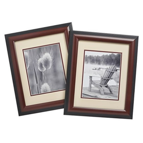 Old Town 8x10 Walnut Step Wood Frame 2 Pack New Zealand