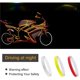 thumbnail image 4 of Pcs Reflective Warning Tape, Safety Reflective Warning Lighting Sticker Adhesive Tape Roll Strip for Vehicles Cars Trailers Bikes Helmets (3 Colors), 4 of 5