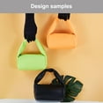 thumbnail image 4 of PU minority handbag mini candy-colored girls wash storage Joker portable cosmetic bag.-green, 4 of 5