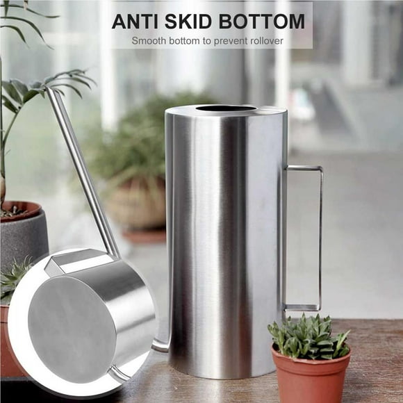 1.5L Stainless Steel Water Cans Succulents Potted Watering soda water Kettle watering plants Garden Tool Outdoor Lawn Long Mouth Watering Pot