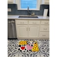 thumbnail image 3 of Hearts and Dalmatian Machine Washable Memory Foam Mat, 3 of 4