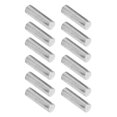 thumbnail image 4 of 12 Pcs Remplacement Aimant pour Guitare Électrique Colonnes Magnétiques en Métal Argent, 4 of 14