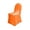 Orange, variant on Ultimate Textile Spandex Stretch Banquet Chair Covers