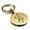 Gold, variant on Stainless Steel Virgo (Maiden) Astrology Constellation Round Medallion Keychain Circle Ring