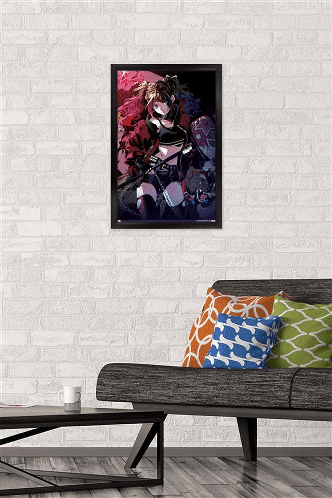 DC Comics - Harley Quinn Anime - Hyena Wall Poster, 14.725" x 22.375", Framed