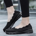 thumbnail image 2 of NOKIO Women'S Breathable Sneakers Women'S Walking Shoes Women'S Supportive Workout Shoes Fashion Summer Women Sneakers Mesh Breathable Comfortable Lightweight Slip On Shallow Mouth, 2 of 9