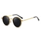 thumbnail image 4 of Gafas de sol de moda para mujer, gafas de sol redondas punk para conducir, gafas de sol unisex con degradado, 4 of 5