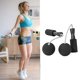 thumbnail image 5 of Equipo de entrenamiento y fitness en interiores para saltar con cuerda inalámbrica de doble soporte con peso, 5 of 5