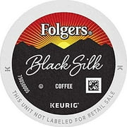 Folgers Black Silk Coffee, Dark Roast, K Cup Pods For Keurig Coffee Makers, 32Count