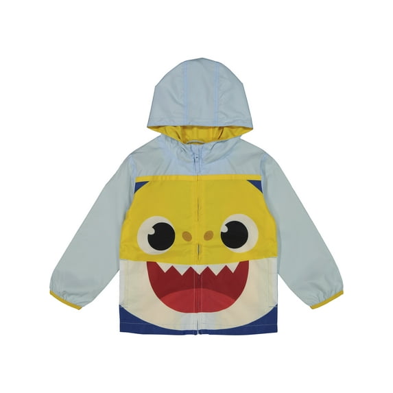 Dreamwave Pinkfong Baby Shark Little Boys Water Resistant Light Windbreaker Jacket 7