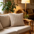 thumbnail image 6 of Throw Pillow Cover 18x18 Inch Corduroy Solid Color Decorative Cushion Case Soft Pillowcase for Sofa Home Living Room Modern Decor by PALIFEUR, 6 of 9