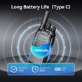 thumbnail image 3 of Case of 6,Retevis H-777 Walkie Talkies for Adults Long Range, Rechargeable Two-Way Radios,with 6-Way Multi Unit Charger,Flashlight Handheld Business 2 Way Radios, 3 of 14