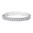 thumbnail image 1 of Full Shiny Elastic Anklet Bracelet with Design for Birthday Party Wedding Accessories, 1 of 1