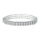 thumbnail image 1 of 1 Completo Brillante Elástico Tobillera Pulsera Cumpleaños Filas Super A 4 Elástico Fiesta Boda Accesorios Pulseras, 1 of 1