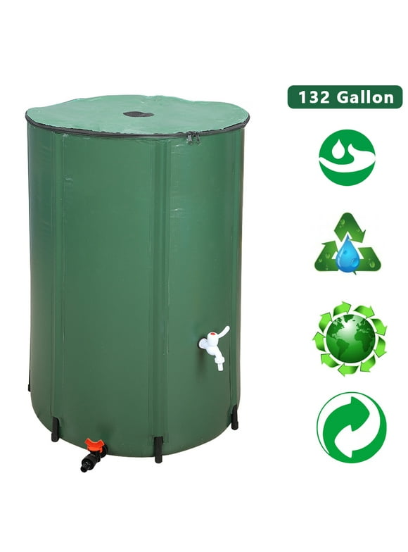 Rain Barrels in Garden Center