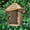 🔥 brown_Hot#9510, variant on Wooden Bird House Outdoor Hanging | Wall Mounted Birdhouse | Natural Wood Shelter for Birds | Garden Decor | Safe Habitat | Ornamental Feeder | Indoor/Outdoor Use | 1 Pack