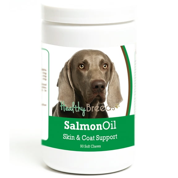 Healthy Breeds Weimaraner Salmon Oil Soft Chews 90 Count