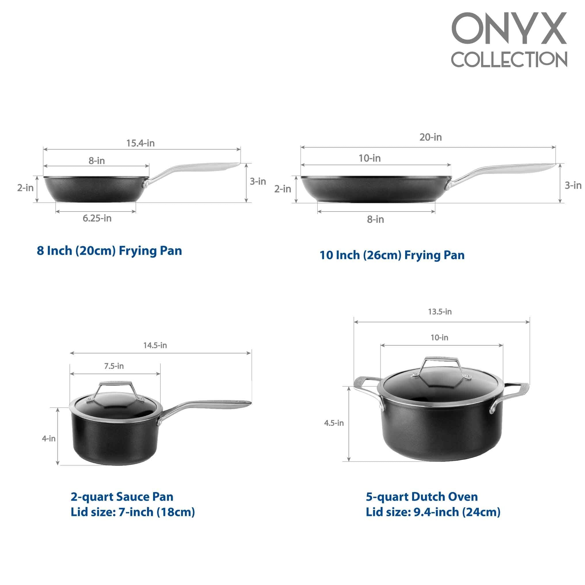 TECHEF Onyx Collection - 12 Inch Wok/Stir-Fry Pan with Cover - On Sale -  Bed Bath & Beyond - 34159394
