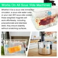 thumbnail image 3 of Sous Vide Magnet Clips - Ensure Perfectly Cooked Meals with These Food Grade Silicone-Coated Sous Vide Magnets! Keep Bags Submerged & Prevent Floating - Pack of 12, 3 of 6