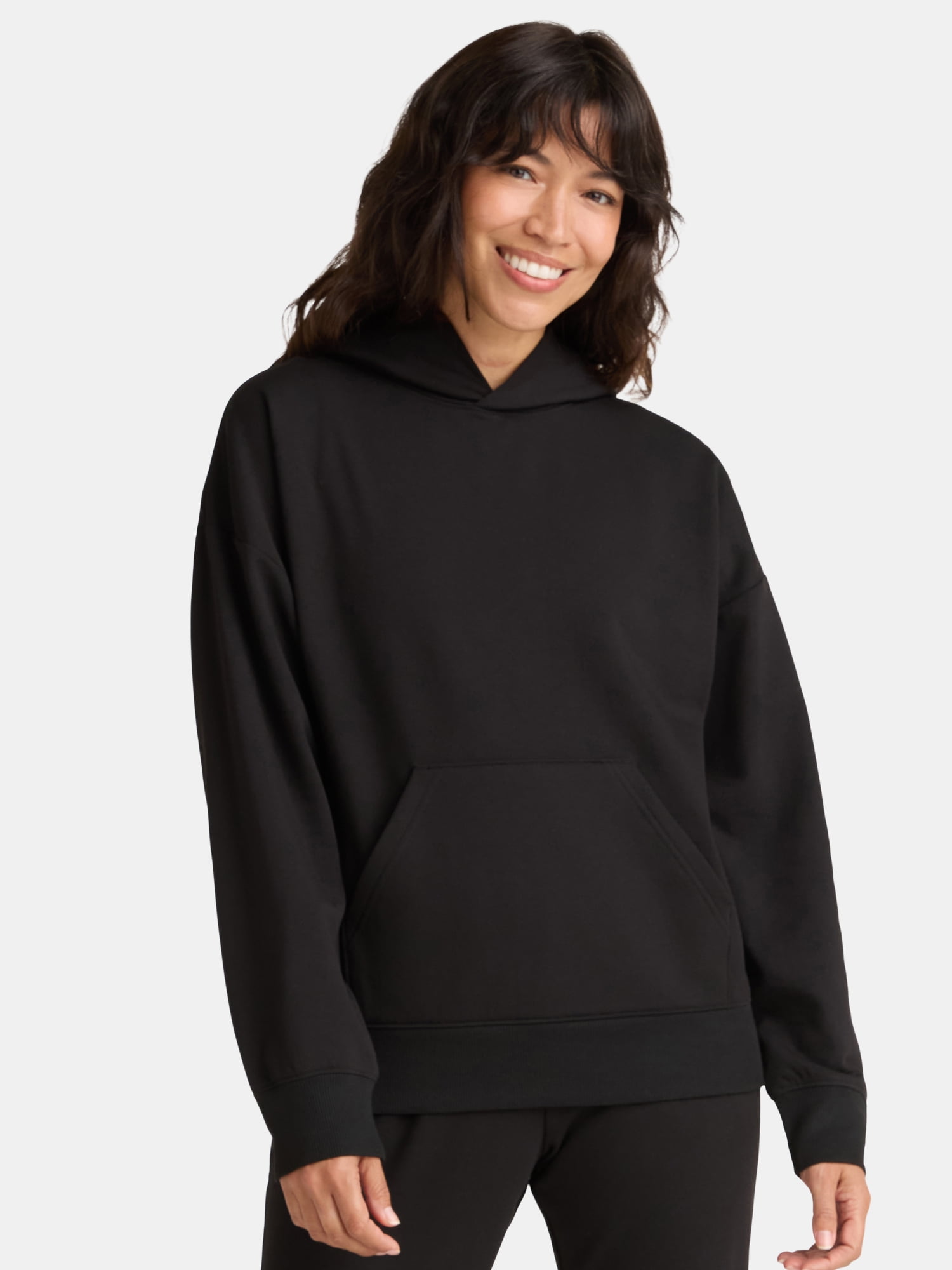 Athletic Works Women's and Women's Plus Super Soft Hoodie, Size XS