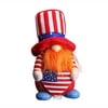 Firlar Decoration Patriotic Figurine Plush Tomte Election President American Veterans Day Easter Gift Handmade Gnome