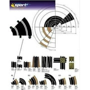 Scalextric C8202 Track Radius - 45 Degrees Curve