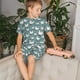 thumbnail image 4 of Balery Funny Chicken Conjunto de Pijama Infantil de Manga Corta con Estampado – Ropa de Dormir de Algodón Suave-Small, 4 of 5