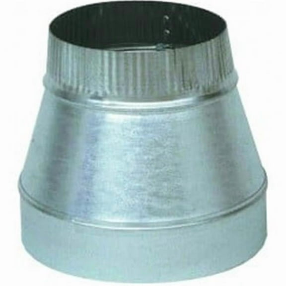 Imperial 8 in. D X 6 in. D Galvanized Steel Furnace Pipe Reducer