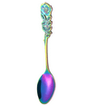 thumbnail image 3 of Colorful Dinner Rose Spoon Stainless Steel Rainbow Dessert Spoons Easy To Clean Home Restaurant Silverware Flatware for Cake Ice Dessert Fruit Juice Drink Utensil, 3 of 9