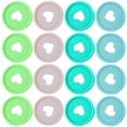 thumbnail image 1 of Miangastore 80pcs Macaron Color Binding Discs For Notebooks Planners Scrapbooks Loose Leaf Binder Supplies Mixed Color For, 1 of 9