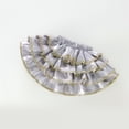 thumbnail image 5 of Landzoo Kids Girls Skirts Solid Color Elastic Waist Tiered Summer Comfortable Toddler Girls Flutter Skirt Size 5-6 Years Grey, 5 of 8