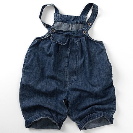 Kids Denim Overalls Adjustable Strap Jeans Dungarees Kids 4T Girl Easter Outfit