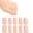 Beige, variant on NOGIS Toe Cover Gel Protectors Breathable Toe Sleeves for Missing or Ingrown Toenails, Greek Toe and Hammer Toe PACK of 10 (White)