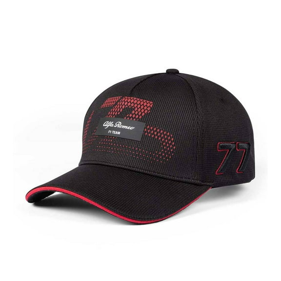 Alfa Romeo Racing F1 Special Edition Valtteri Bottas #77 Team Hat - Black
