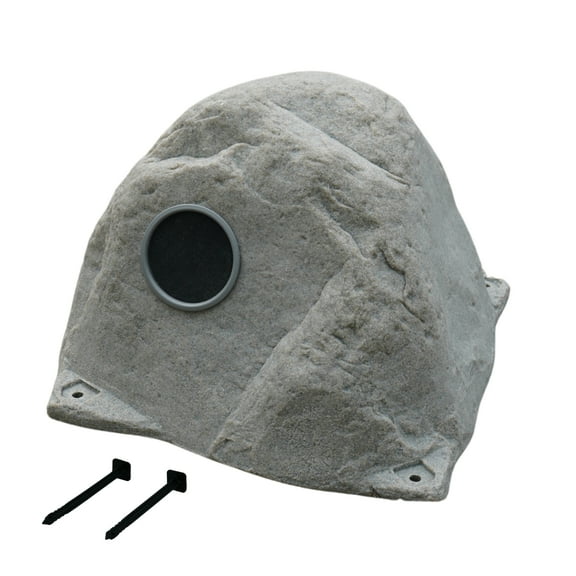 Half Off Ponds Vented Fieldstone Gray Faux Rock Cover for Aeration Pumps