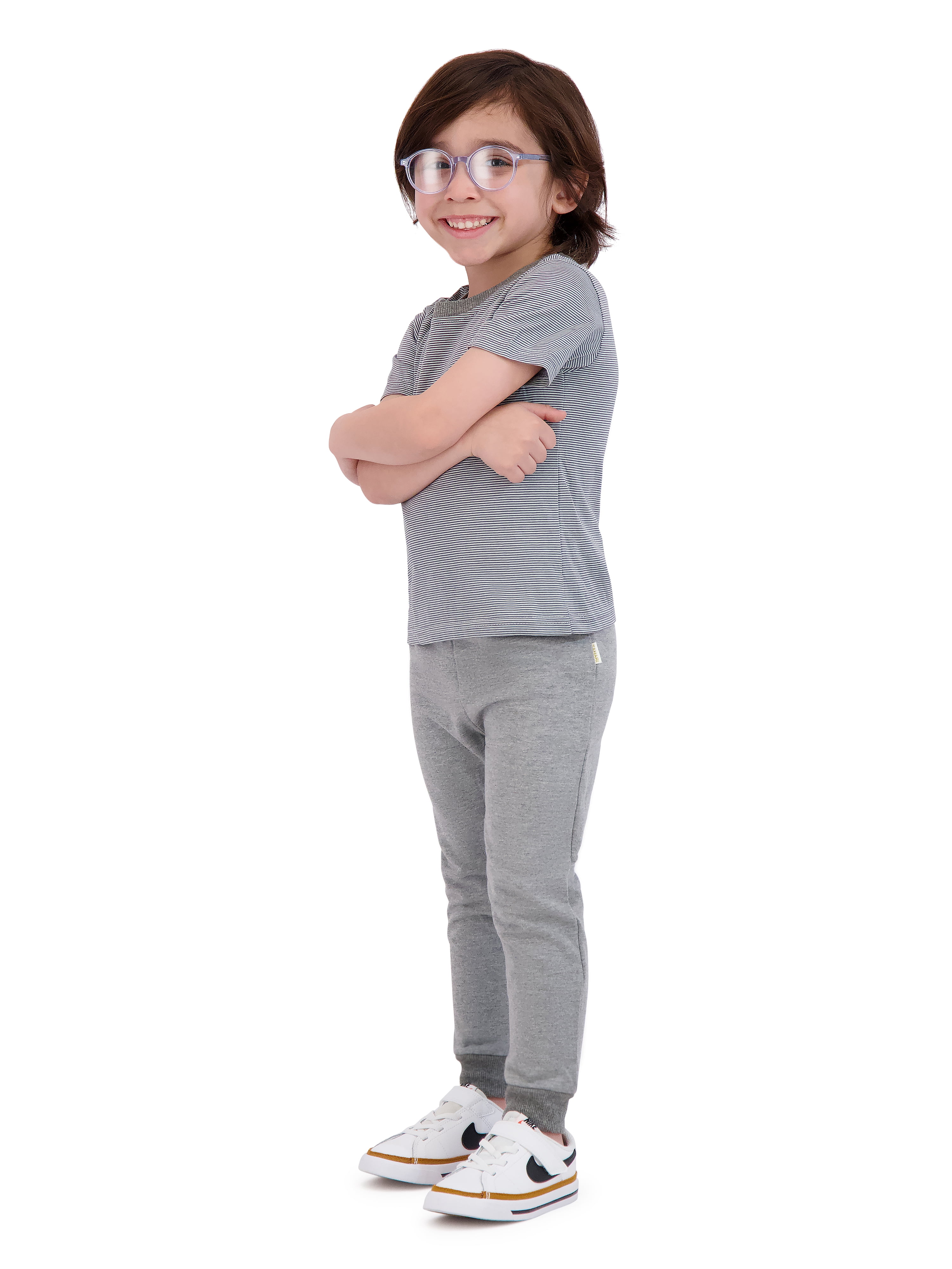 Tahari Toddler Boys 3 Piece Grey Hoodie Set, Sizes 2T-4T