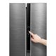 thumbnail image 4 of Refrigerador Midea Automático Side By Side Inverter Quattro Bru Steel 17 Pies Cúbicos con Wifi, 4 of 7