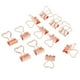 thumbnail image 2 of Paquete clip carpetas, clip carpetas de papel dorado/dorado, Zulema Clips de carpeta, 2 of 8