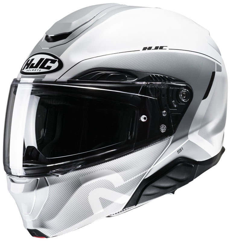 HJC RPHA 91 Combust Modular Motorcycle Helmet White XL